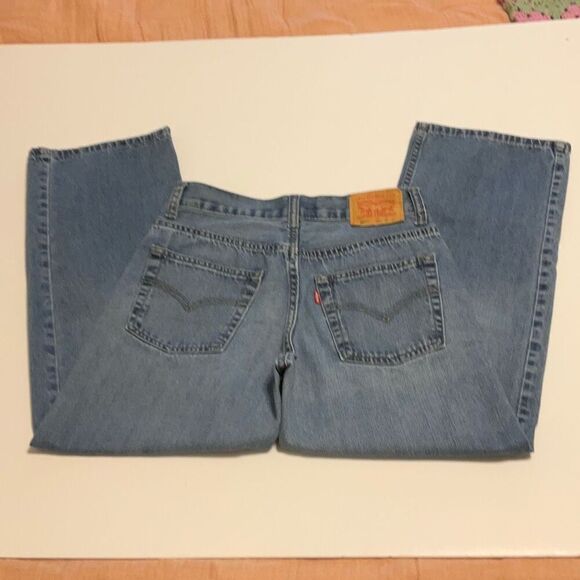 Levi’s 550 27x27, Size 14 Reg. Medium Wash Youth Boys Relaxed Fit - Picture 8 of 16